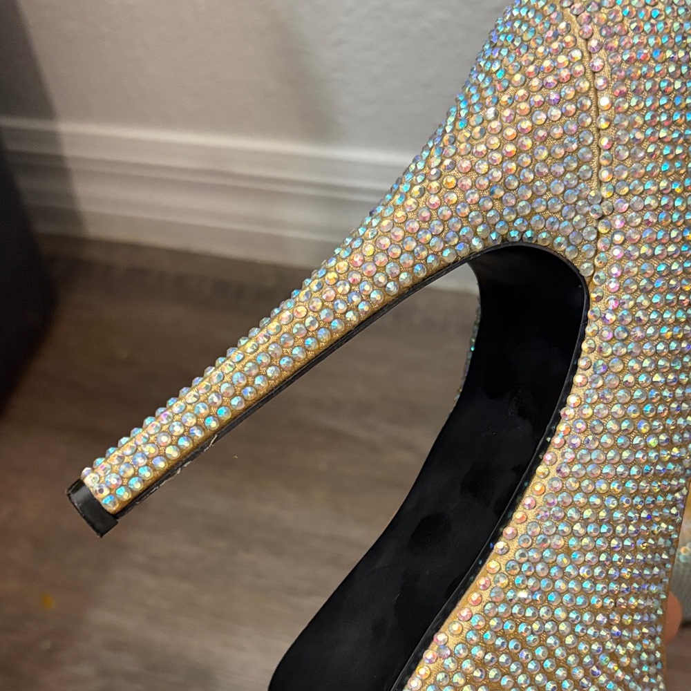 Bordello Y2K Sparkling Rhinestone Heels - Picture 12 of 14